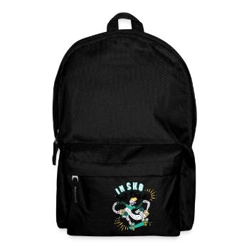 zombie skate skater skateboard religion geek fun - Sac à dos - noir - Devant