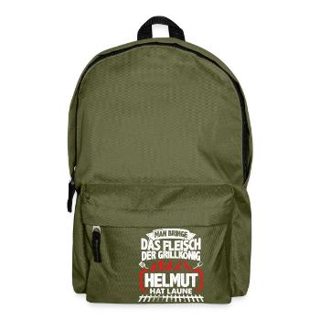 HELMUT - Grill - Rucksack - Olivgrün - Vorne