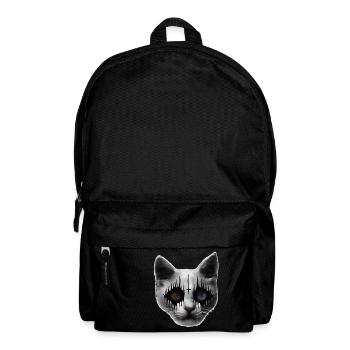Black Metal Katze - Rucksack - Schwarz - Vorne