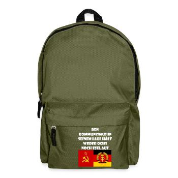 RDA disant cadeau Ossi Union Soviétique - Sac à dos - vert olive - Devant
