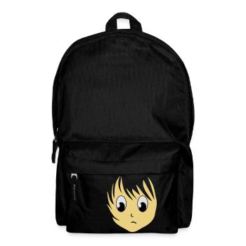 Anime girlie manga girl girls 3 c. - Backpack - black - Front
