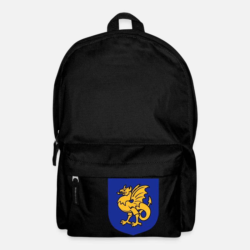 créature fantastique griffon dessin Bornholm - Sac à dos - noir