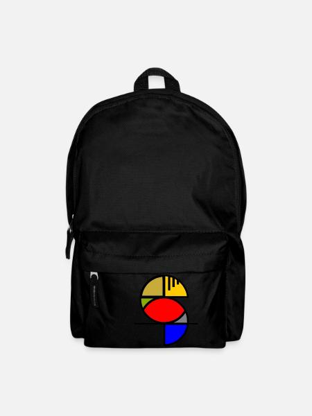 Abstract parrot - Backpack - black