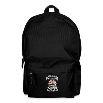 Die Besten Brüder Werden Zum Onkel Befördert - Rucksack - Schwarz - Vorne