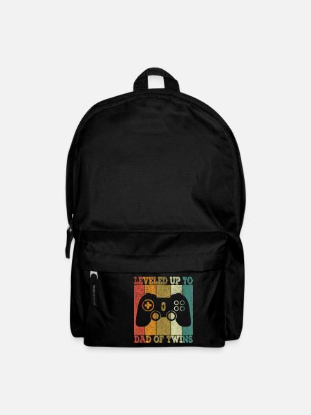 Future Dad of Twins Pregnancy Announcement 2021 - Rucksack - Schwarz