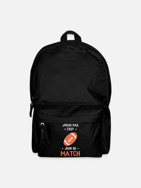 Rugby - Sac à dos - noir