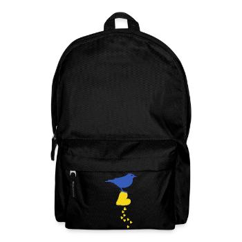 ukraine peace kiev stand with ukraine mariupol - Backpack - black - Front