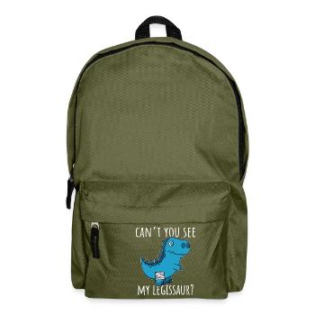 Dinosaure Jambe cassée Bonne récupération Garçons - Sac à dos - vert olive - Devant