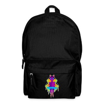 Une belle et drôle poupée - Sac à dos - noir - Devant