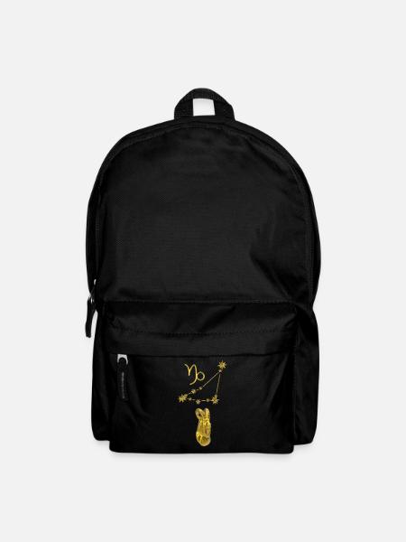 Constellation Capricorne 3D, or - Sac à dos - noir