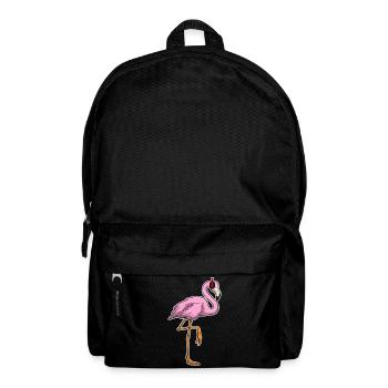 Flamingo Musique casque - Sac à dos - noir - Devant