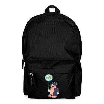 Ballon Taupe - Sac à dos - noir - Devant