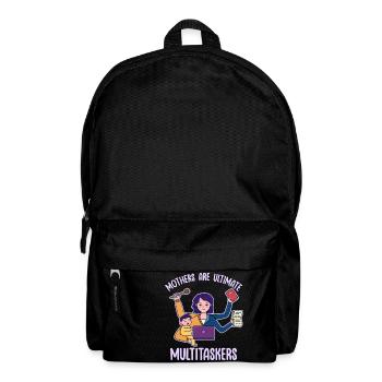 Muttertag Multitasking Arbeit Design - Rucksack - Schwarz - Vorne