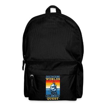 Entdeckung der Welten - Kolumbus' Suche - Kolumbus - Rucksack - Schwarz - Vorne