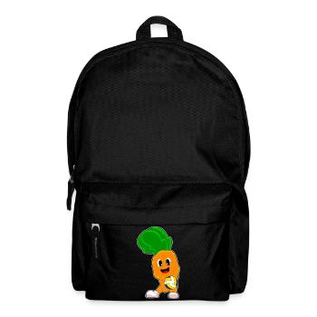 Karotte Volleyballspieler Volleyball - Rucksack - Schwarz - Vorne