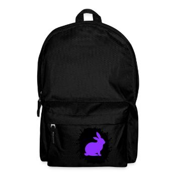 Splatter Bunny - Backpack - black - Front