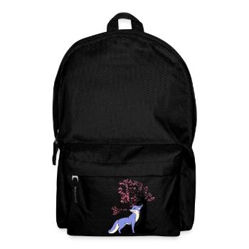 Renard Fantaisie Forêt Animal Conte De Fées Personnage Enfant - Sac à dos - noir - Devant