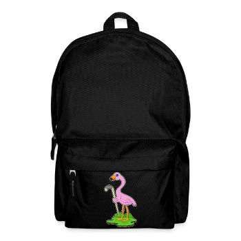 Flamingo Feldhockey Feldhockeyschläger Sport - Rucksack - Schwarz - Vorne