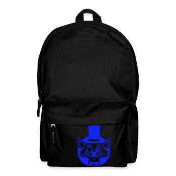 Sir Cat Gentleman Chapeau haut de forme Monocle Rich Gentleman - Sac à dos - noir - Devant