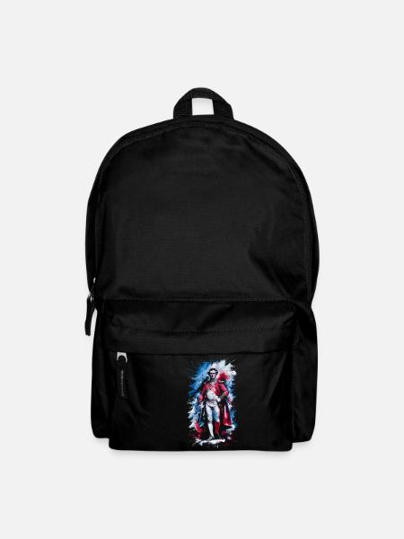 Portrait de Napoléon Bonaparte - Sac à dos - noir