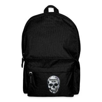 Memento mori skull - Backpack - black - Front
