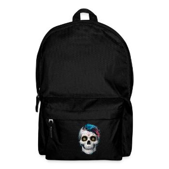 Le Jour des morts / Dia de los muertos / Crâne de sucre - Sac à dos - noir - Devant