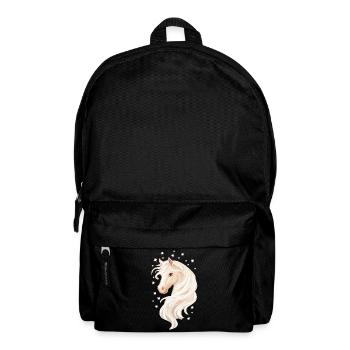 Horse with stars - Backpack - black - Front