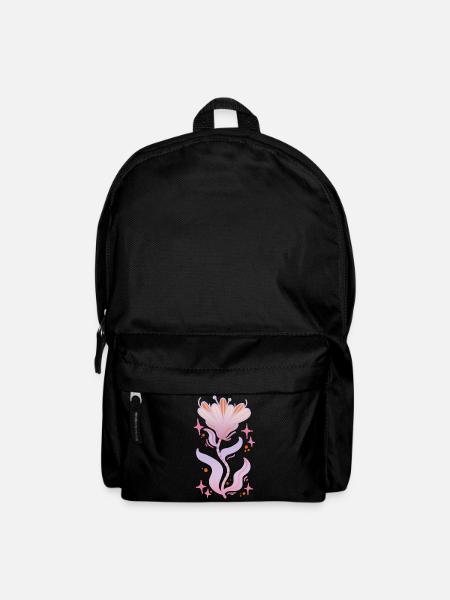 Dreamy Fantasy Flower - Backpack - black