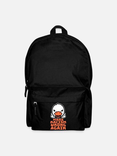 Goose Make Racism Wrong Again Militant du Majeur - Sac à dos - noir
