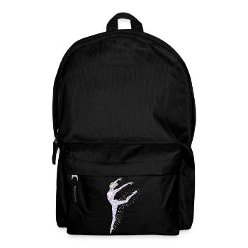 Gymnastique Gymnaste Adolescent - Gymnastique au sol Gymnastique artistique - Sac à dos - noir - Devant