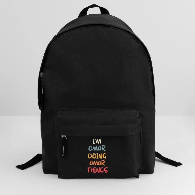 Omar Name Omar Personalized Name First Given Backpack
