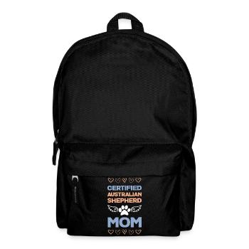 Maman berger australien certifiée - Sac à dos - noir - Devant