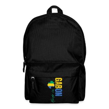 Made in Gabon, born in Gabon - Backpack - black - Front