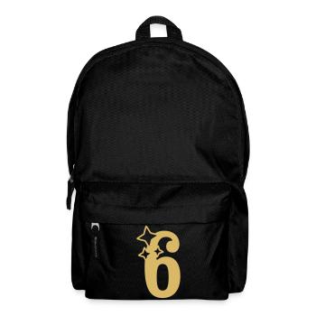 6 Years Anniversary 6th Birthday Starlet - Backpack - black - Front