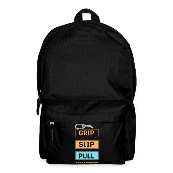 Grip Slip Sweater in Pastel - Backpack - black - Front
