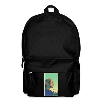 Football player #9 - Backpack - black - Front