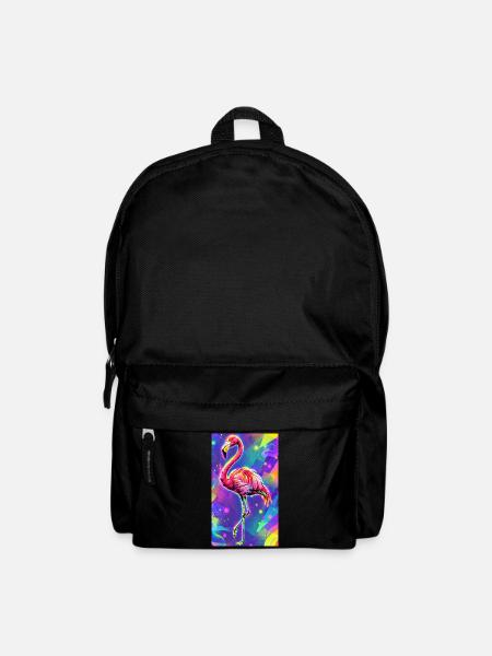 Flamingo - Rucksack - Schwarz