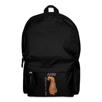 Arm Wrestling Vintage Kraftarm - Backpack - black - Front