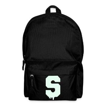 S Tropfen - Rucksack - Schwarz - Vorne