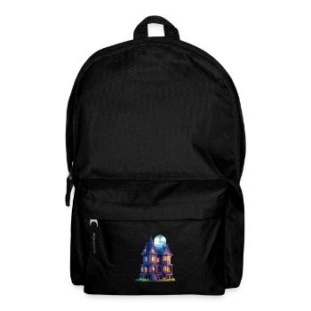 Spooky House - Backpack - black - Front