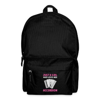 accordéon - Sac à dos - noir - Devant