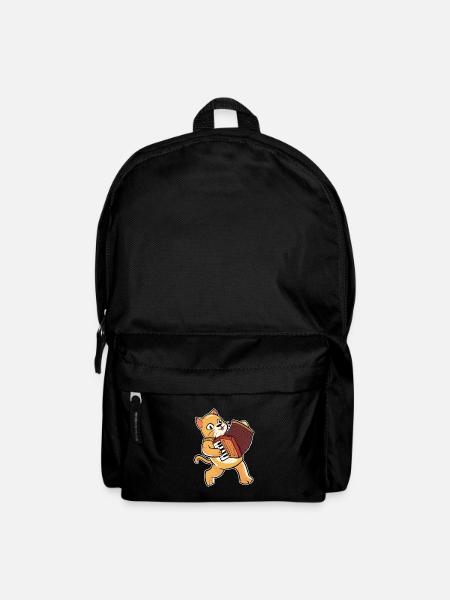 Akkordeon - Rucksack - Schwarz