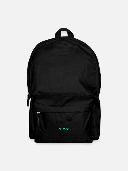 MAMAN. FÊTE DES MÈRES. BONNE FÊTE MAMAN. JE T'AIME - Sac à dos - noir