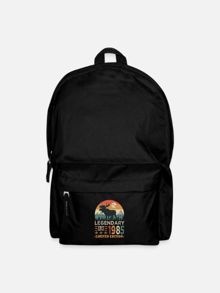 1985 legendary anniversaire Né en 1985 - Sac à dos - noir