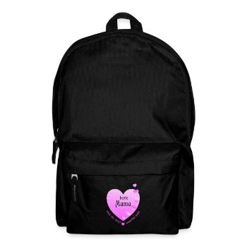 beste Mama - Rucksack - Schwarz - Vorne