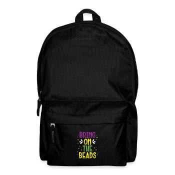 Her mit den Perlen - Rucksack - Schwarz - Vorne