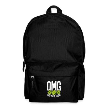 Another pickleball game - Backpack - black - Front