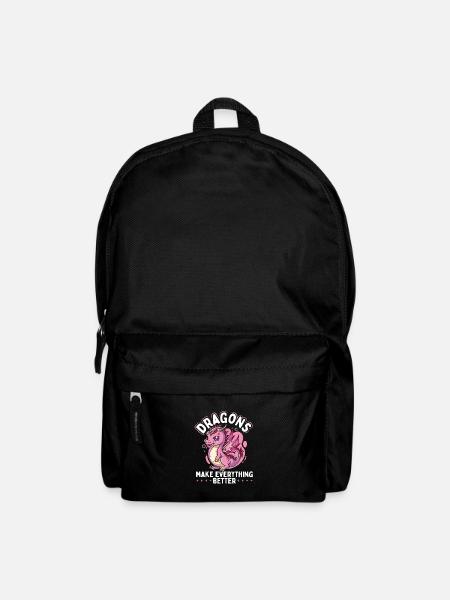 Dragons make everything better - Backpack - black