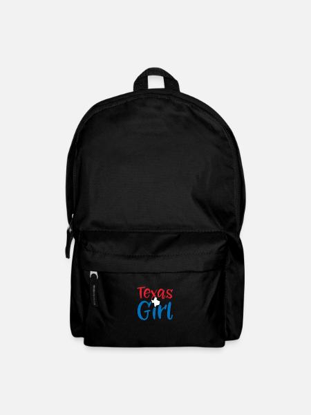 Texas mädchen - Rucksack - Schwarz