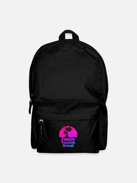 Familienurlaub Hawaii - Rucksack - Schwarz